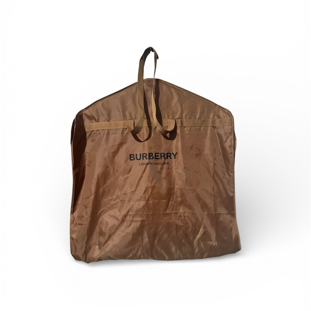 Burberry Tan Travel Garment Bag